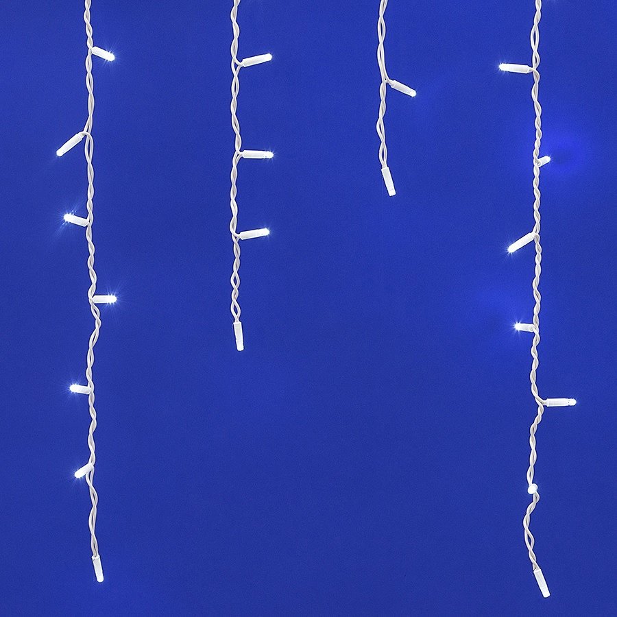 Бахрома светодиодная с эффектом мерцания, 3м Uniel ULD-B3010-200/TWK WHITE IP67