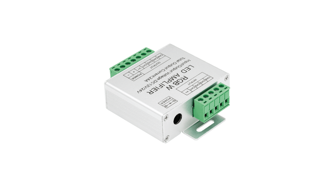 Усилитель RGB+W,24А SWG Standard Усилители AMP-RGBW-24A