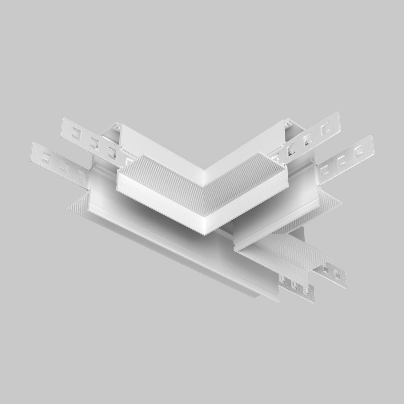 Коннектор Т-образный Exility встраиваемый белый Maytoni Accessories For Tracks Exility TRA034CT-42W