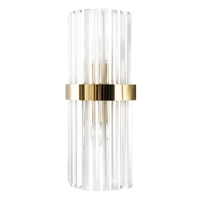SORPRESA AP2 BRASS/TRANSPARENTE Настенное бра Crystal Lux Sorpresa SORPRESA AP2 BRASS/TRANSPARENTE