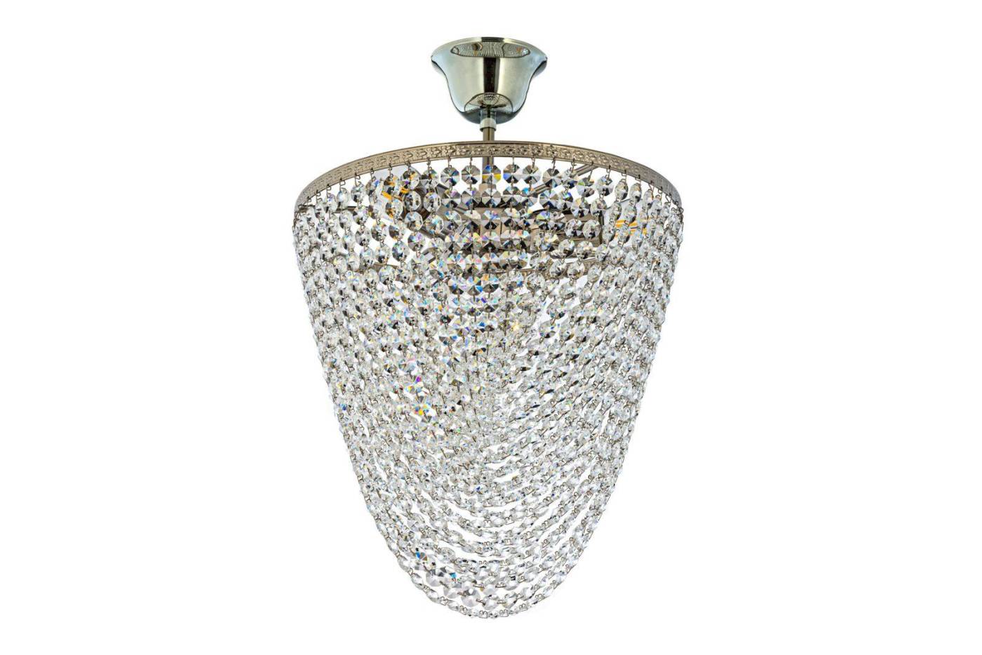 Stella E 1.3.30.504 N Потолочная хрустальная люстра Arti Lampadari Stella Stella E 1.3.30.504 N