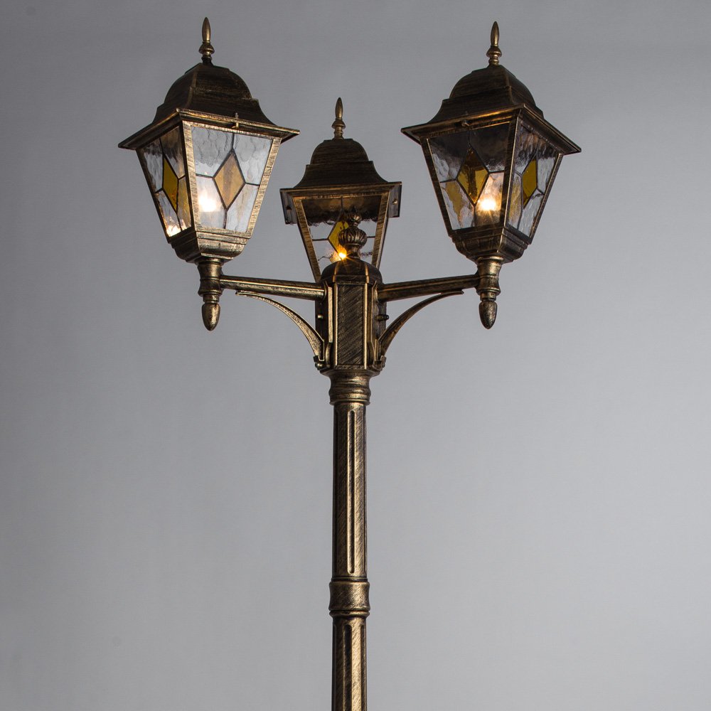 A1017PA-3BN Столб фонарный уличный Arte Lamp BERLIN A1017PA-3BN