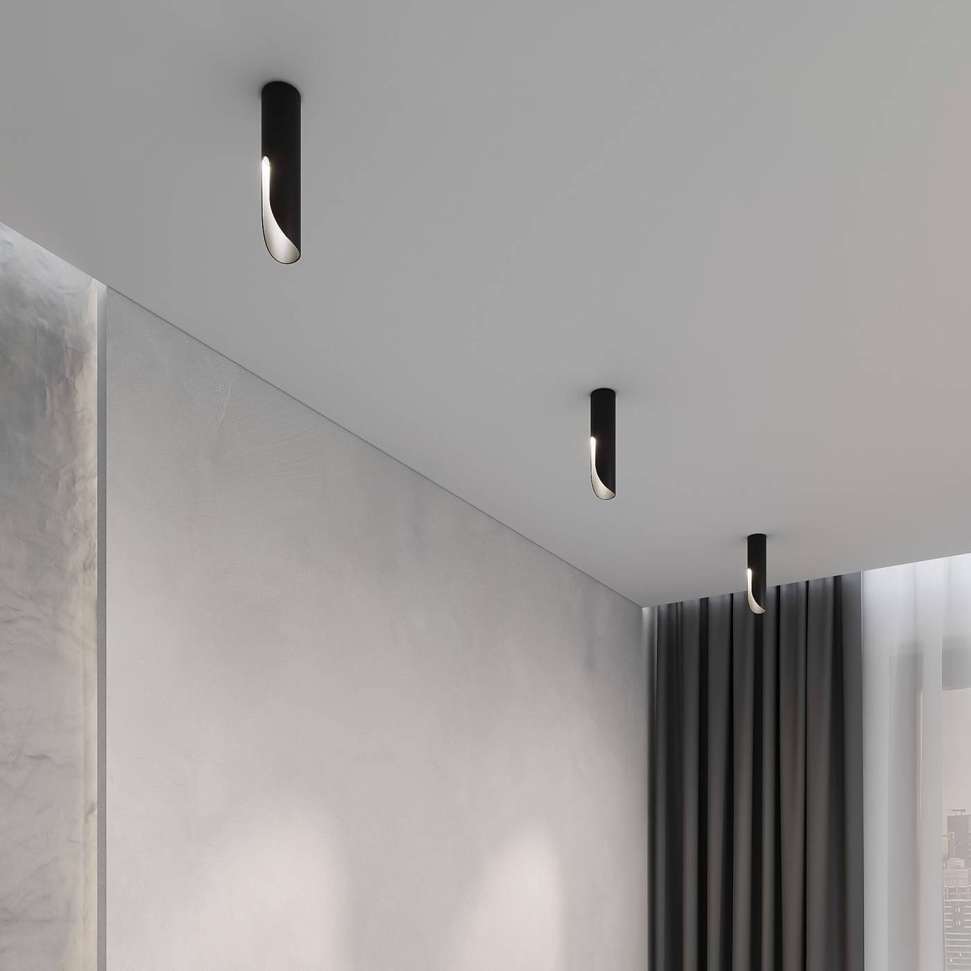 25113/LED 7W 4000K черный Накладной светильник Elektrostandard Apex 25113/LED 7W 4000K черный