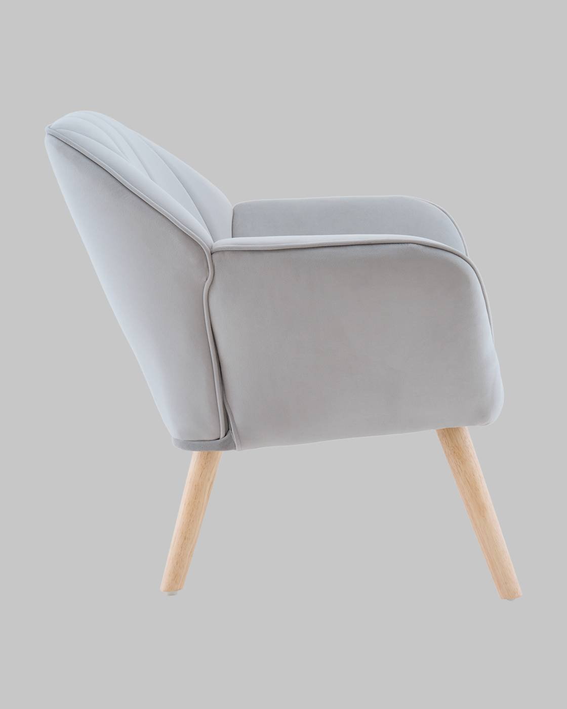 Кресло Stool Group Руди QH-2802K HLR-14 light grey