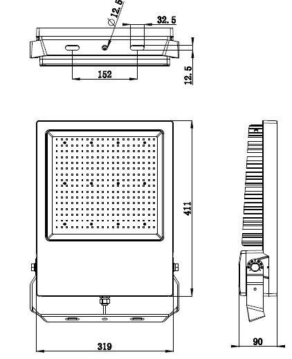 Прожектор уличный Deko-Light Atik 732043
