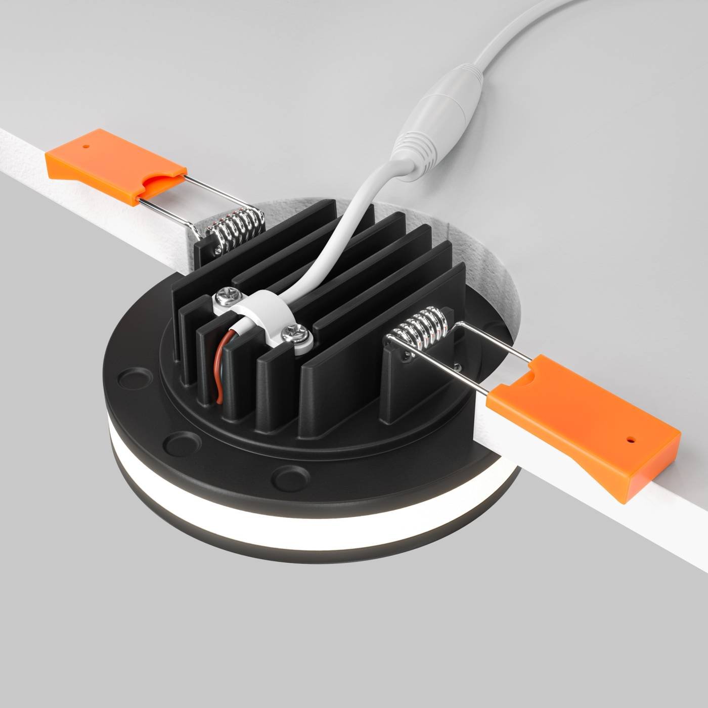 DL303-L7B4K Встраиваемый светильник Maytoni Phanton DL303-L7B4K