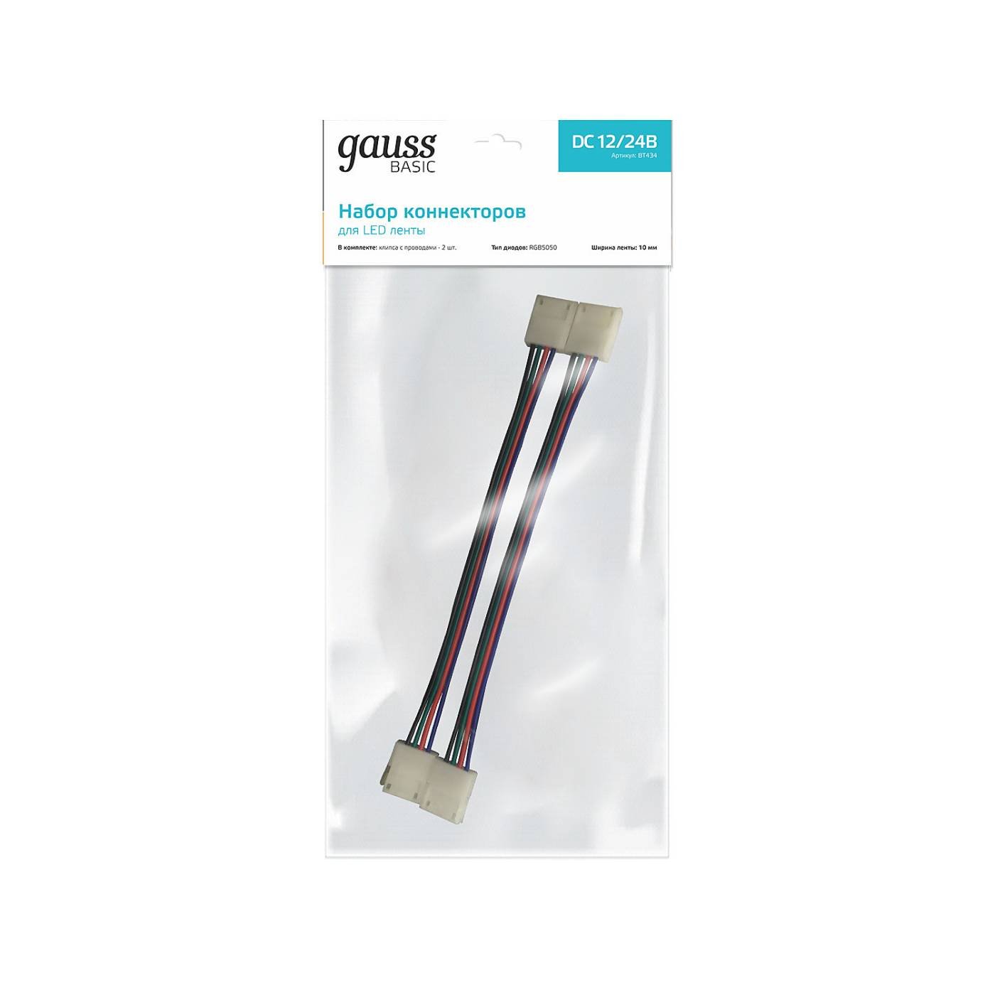 Коннектор Gauss Коннектор Basic BT434