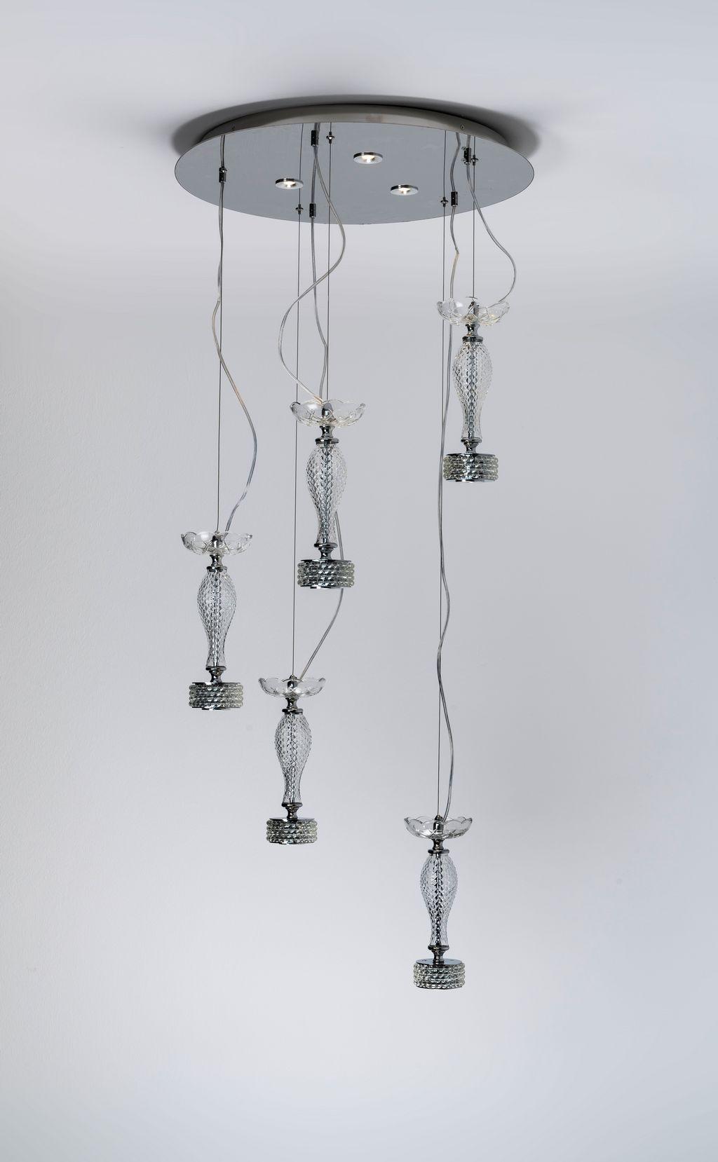 CN819C/L5+3 R Светильник подвесной Notte Giorno Rondo CN819C/L5+3 R