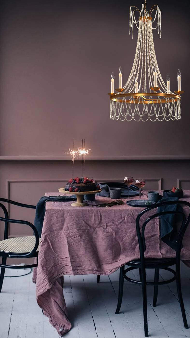 0889CL-6GD Подвесная люстра Milosh tendence Dika 0889CL-6GD