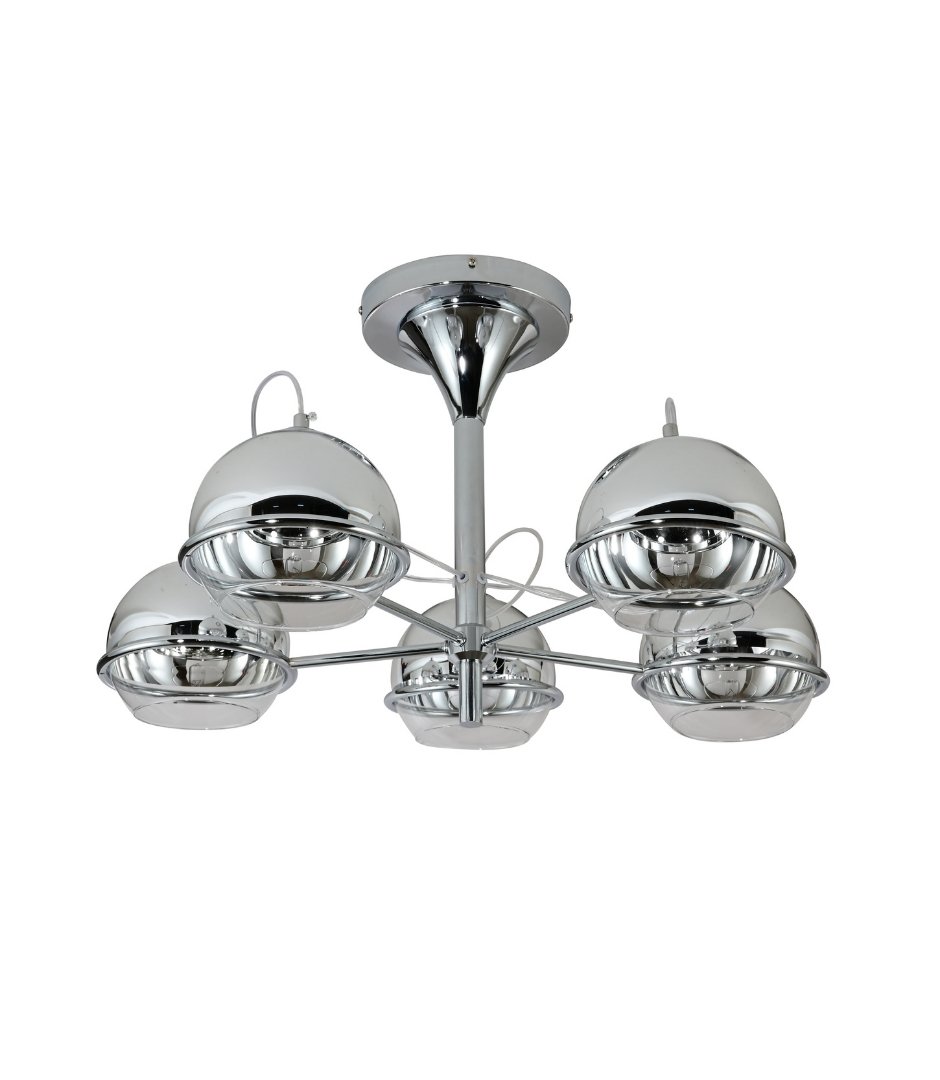 LDC 1029-5 CHR Потолочная люстра Lumina Deco Veroni LDC 1029-5 CHR