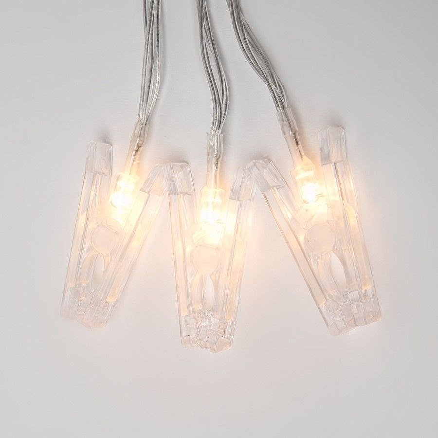 Гирлянда Uniel ULD-S0200-010/STB/2AA WARM WHITE IP20 CLIPS