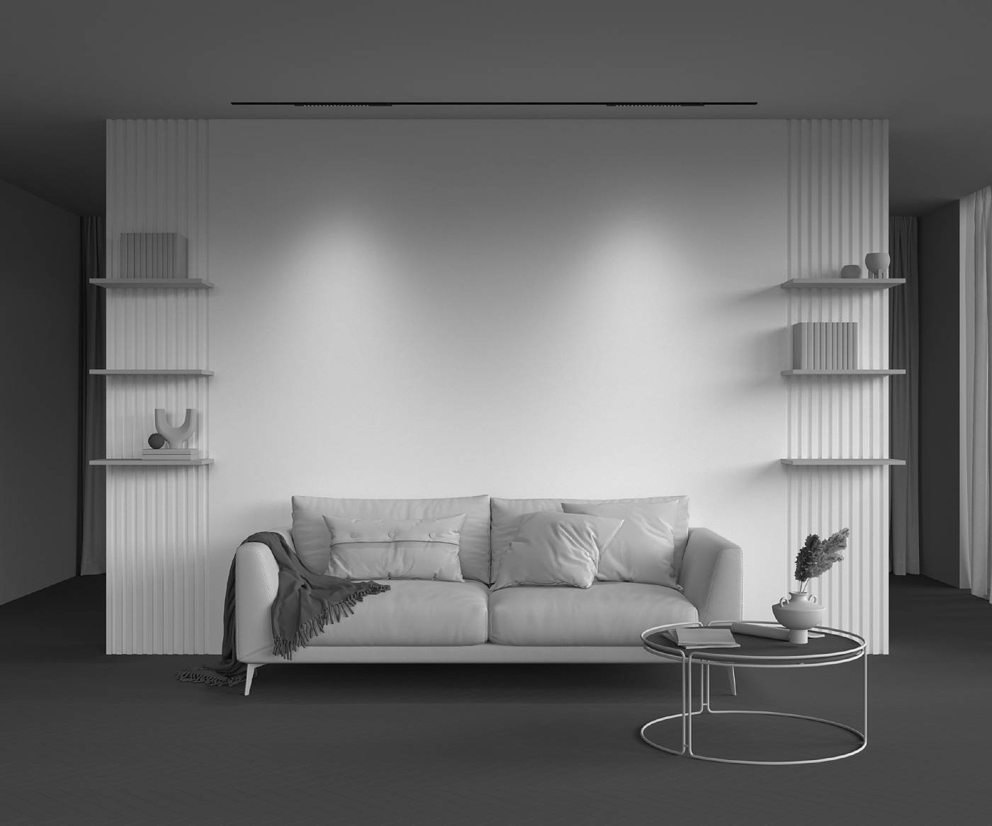 Трековый светильник Maytoni Points TR232-2-15W4K-B