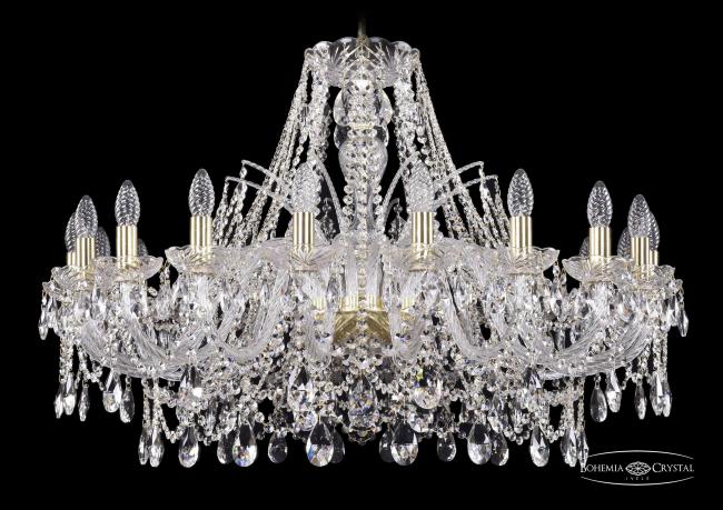 Подвесная хрустальная люстра 1411 Bohemia 1411/20/360 G