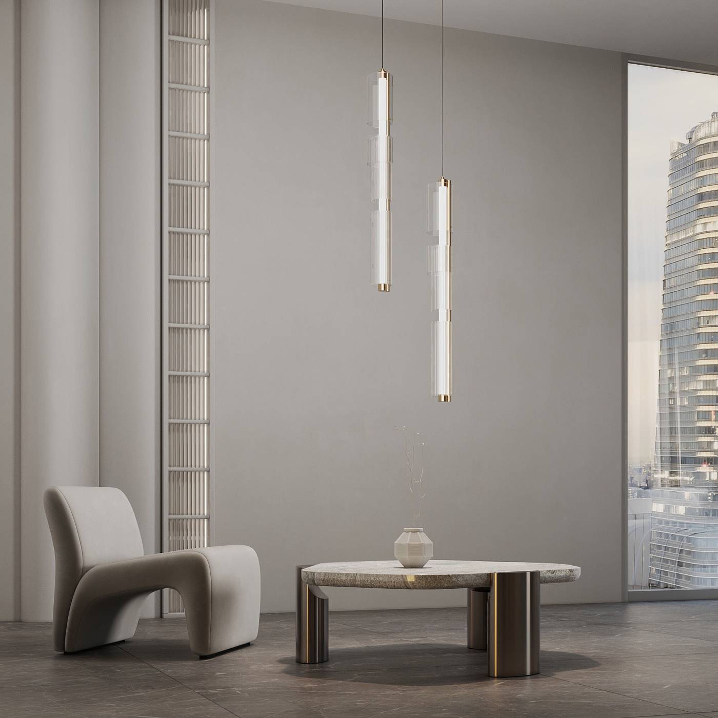 Светильник подвесной Eurosvet Selina 304071 LED латунь