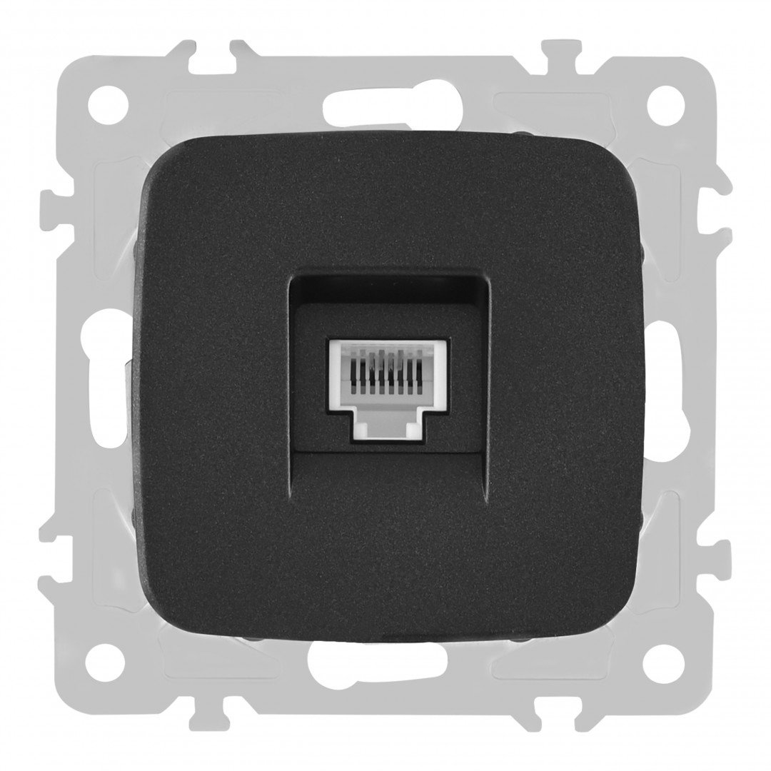 Розетка Arte Milano Am-205 205.51-1.black