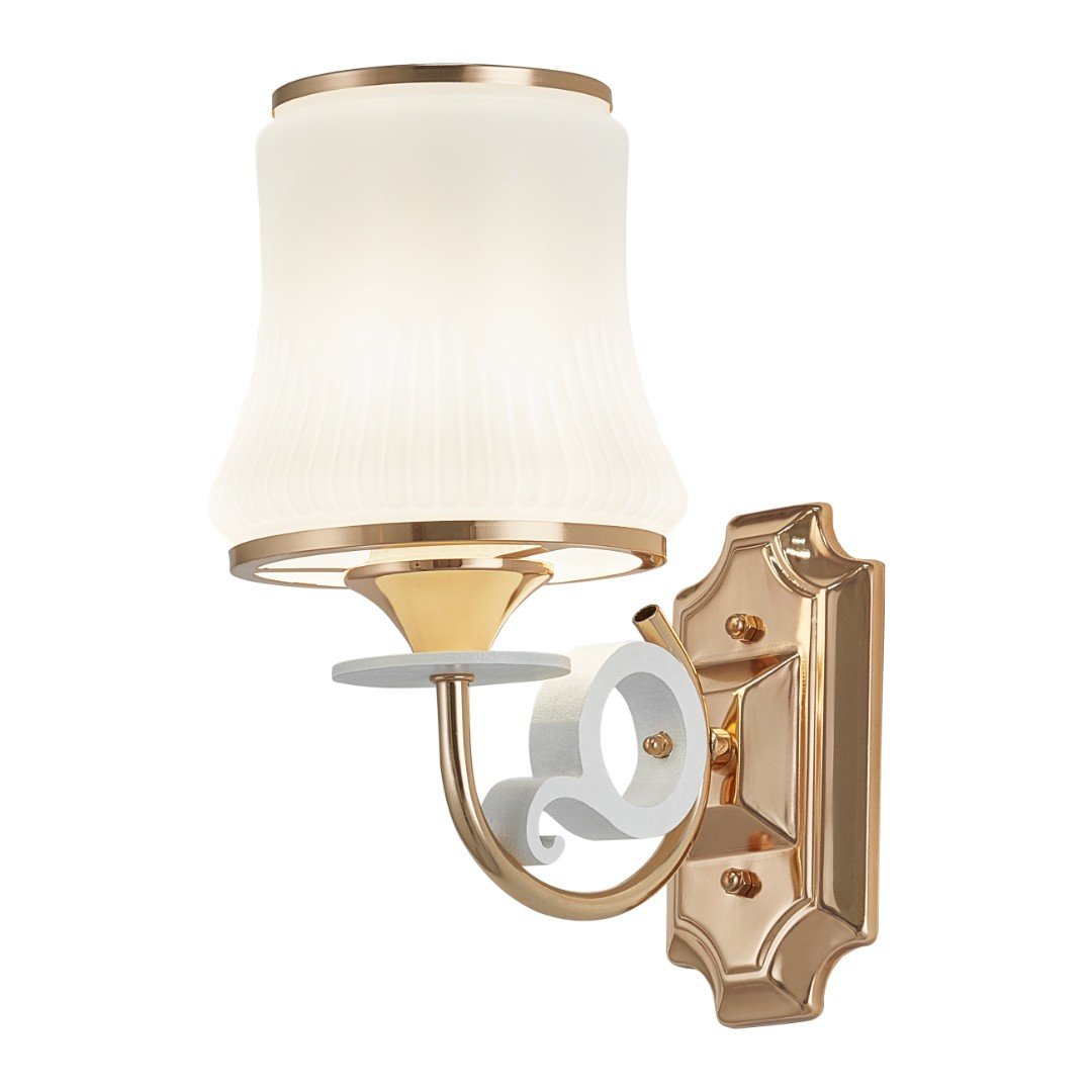 301097/1W Wh/Gd Настенное бра Arte Milano Florentia-1097 301097/1W Wh/Gd