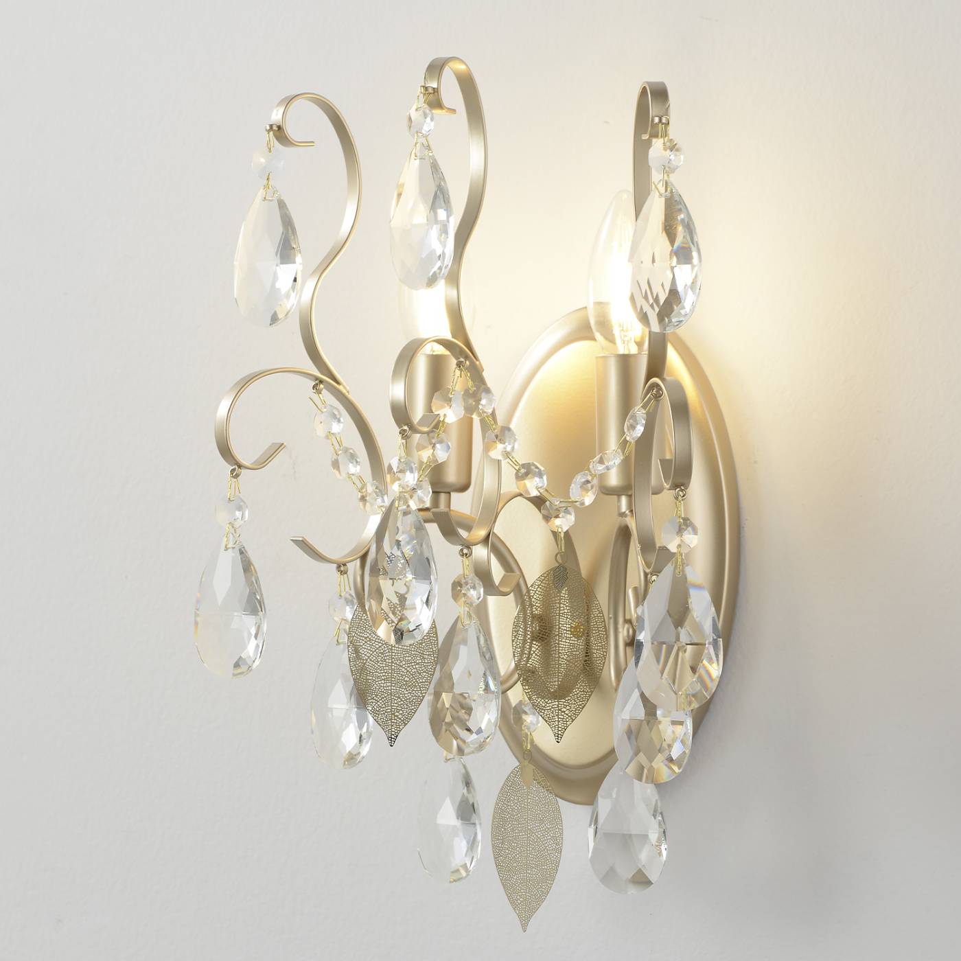 Настенное бра Crystal Lux Esmiralda ESMIRALDA AP2 GOLD