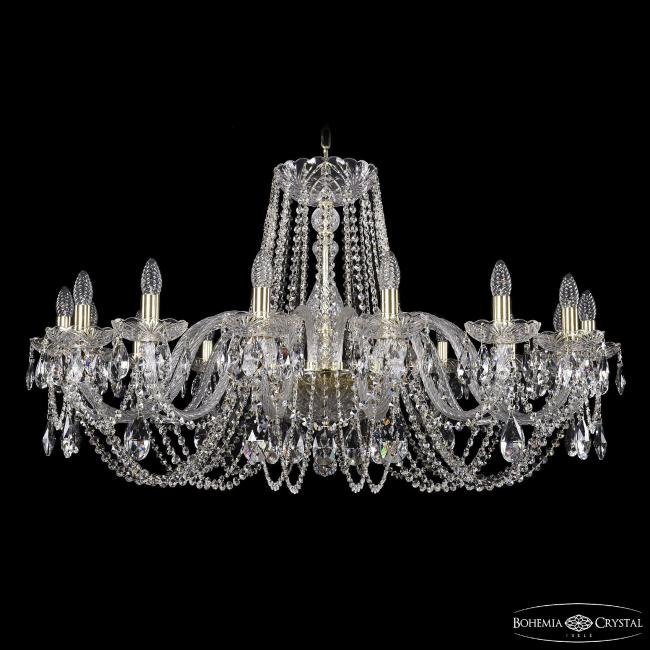 1402/16/400 G Подвесная хрустальная люстра 1402 Bohemia 1402/16/400 G