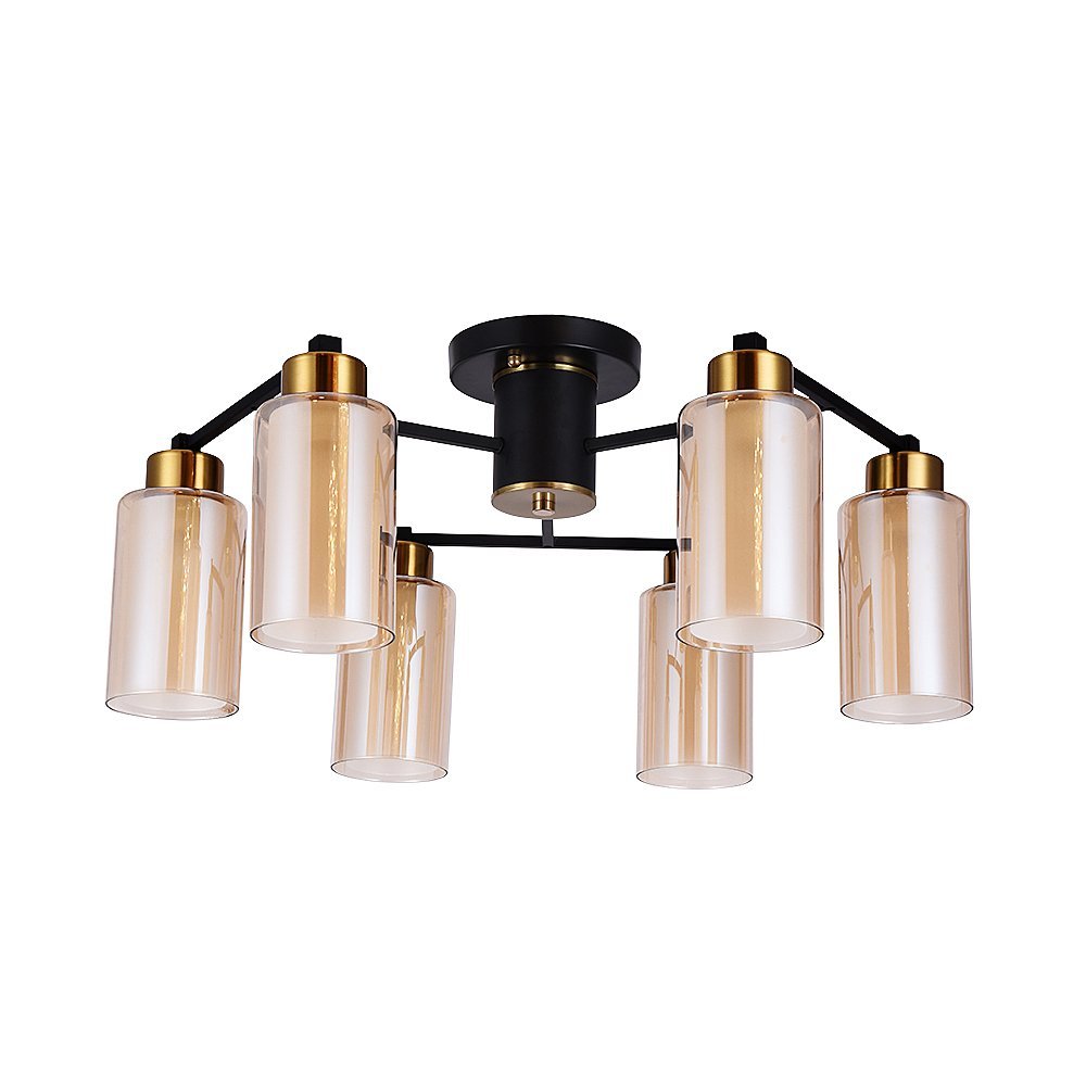 A7027PL-6BK Потолочная люстра Arte Lamp Leo A7027PL-6BK