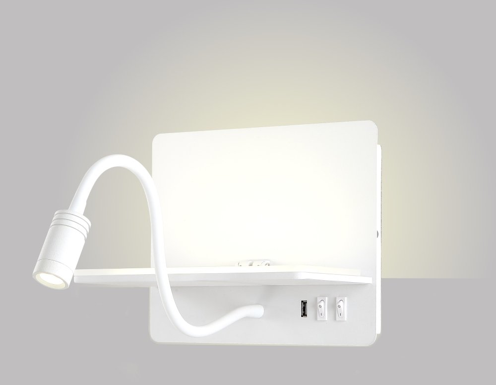 CLT 226W250USB WH Настенное бра Crystal Lux Clt 226 CLT 226W250USB WH