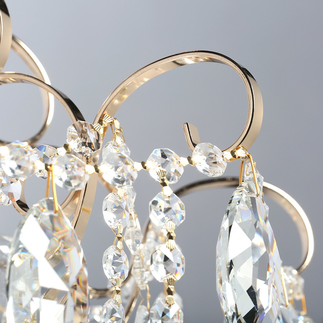 Подвесная хрустальная люстра Бриз De Markt 111011004