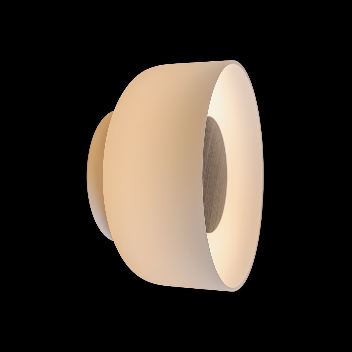 Настенный светильник Totem Loft It 10466W Milky white wood