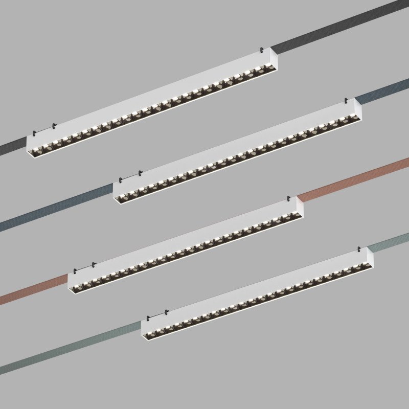 DK5572-WB Cветильник для трека-ремня Denkirs Belty Grill DK5572-WB
