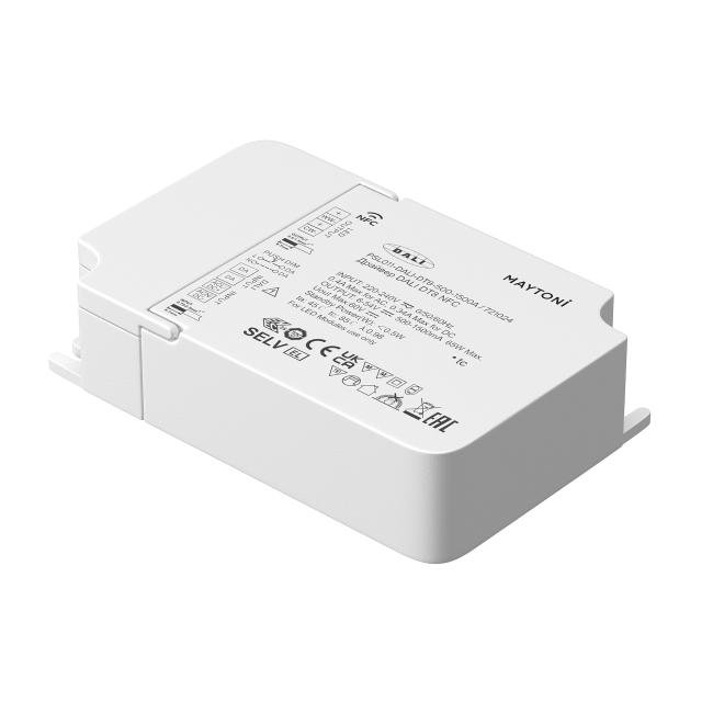 Источник тока DALI NFC DT8 500-1500mA +PUSH DIM Maytoni Источники тока 721024