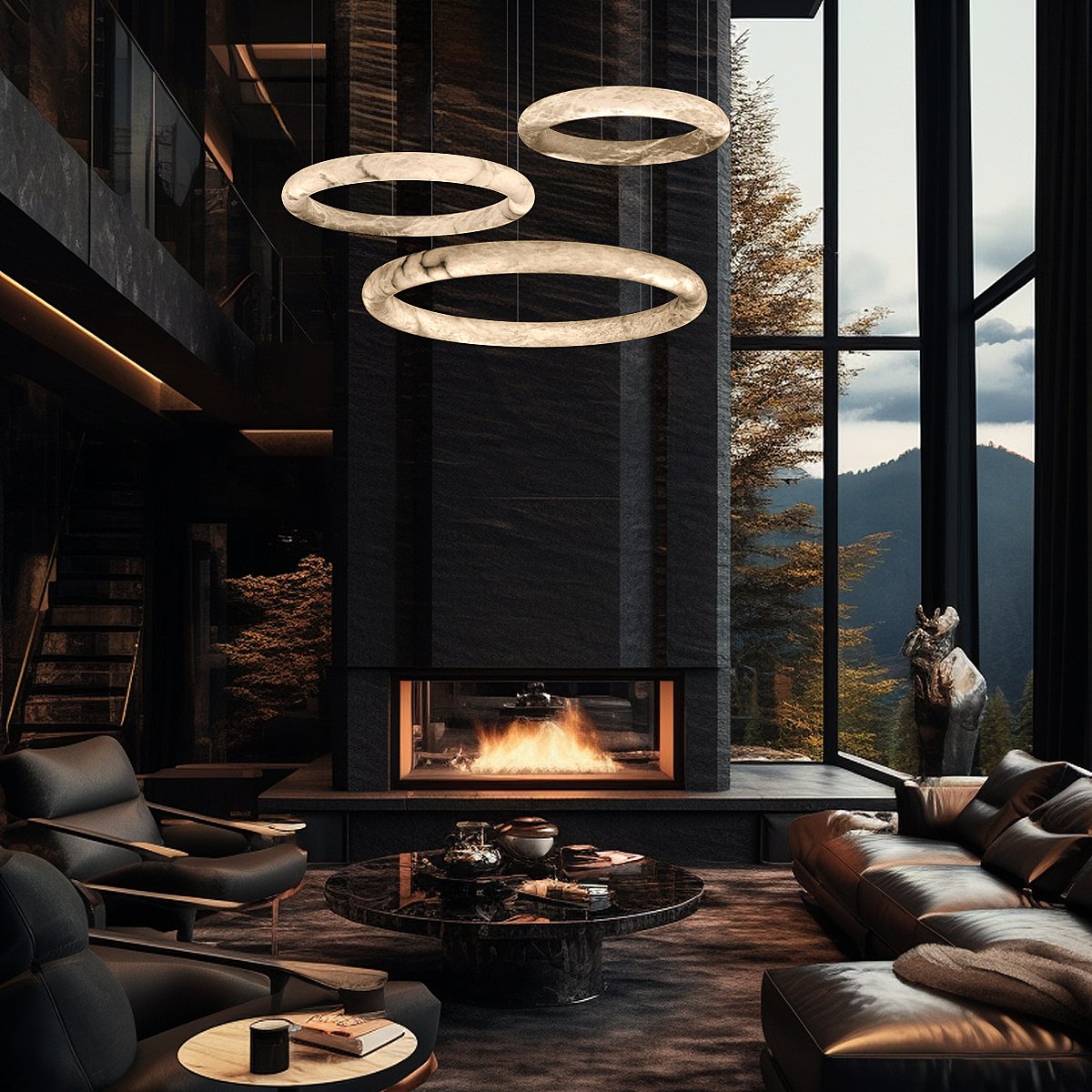 10407/1000 Подвесная люстра Loft It Oslo 10407/1000