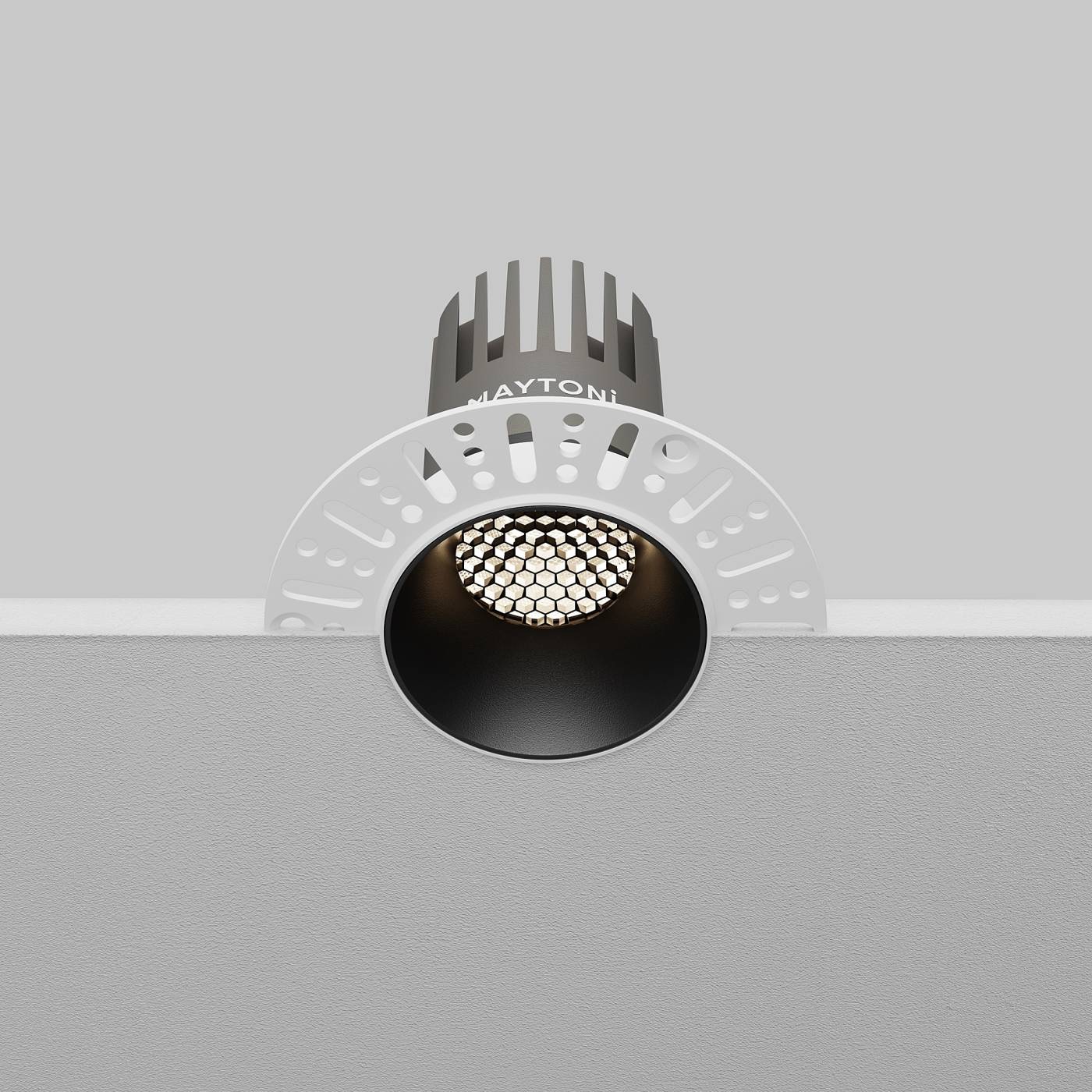 DL124-10W-4K-TRS-B Встраиваемый светильник Maytoni Dip DL124-10W-4K-TRS-B