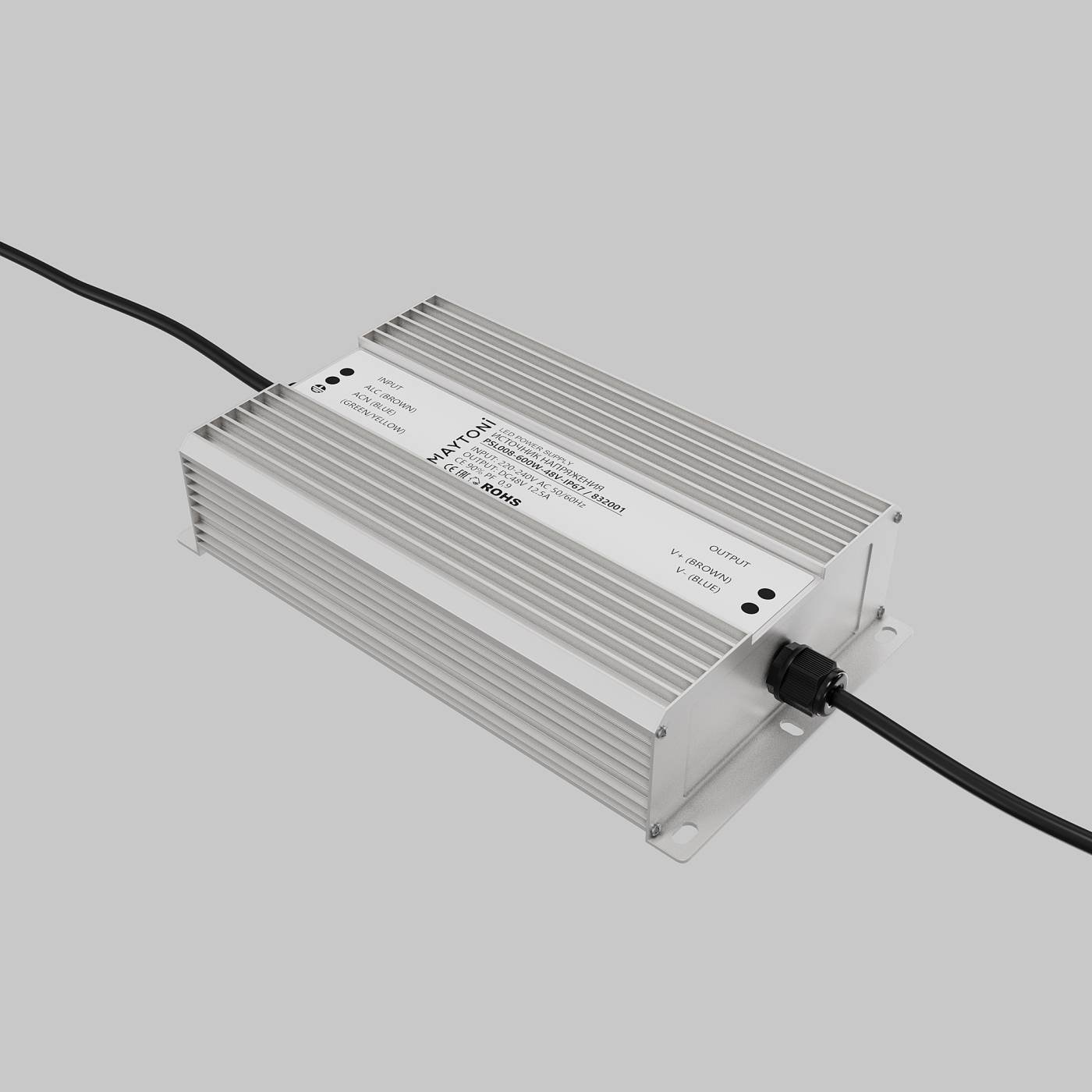 832001 Драйвер для LED ленты Maytoni Источники напряжения 48В 832001