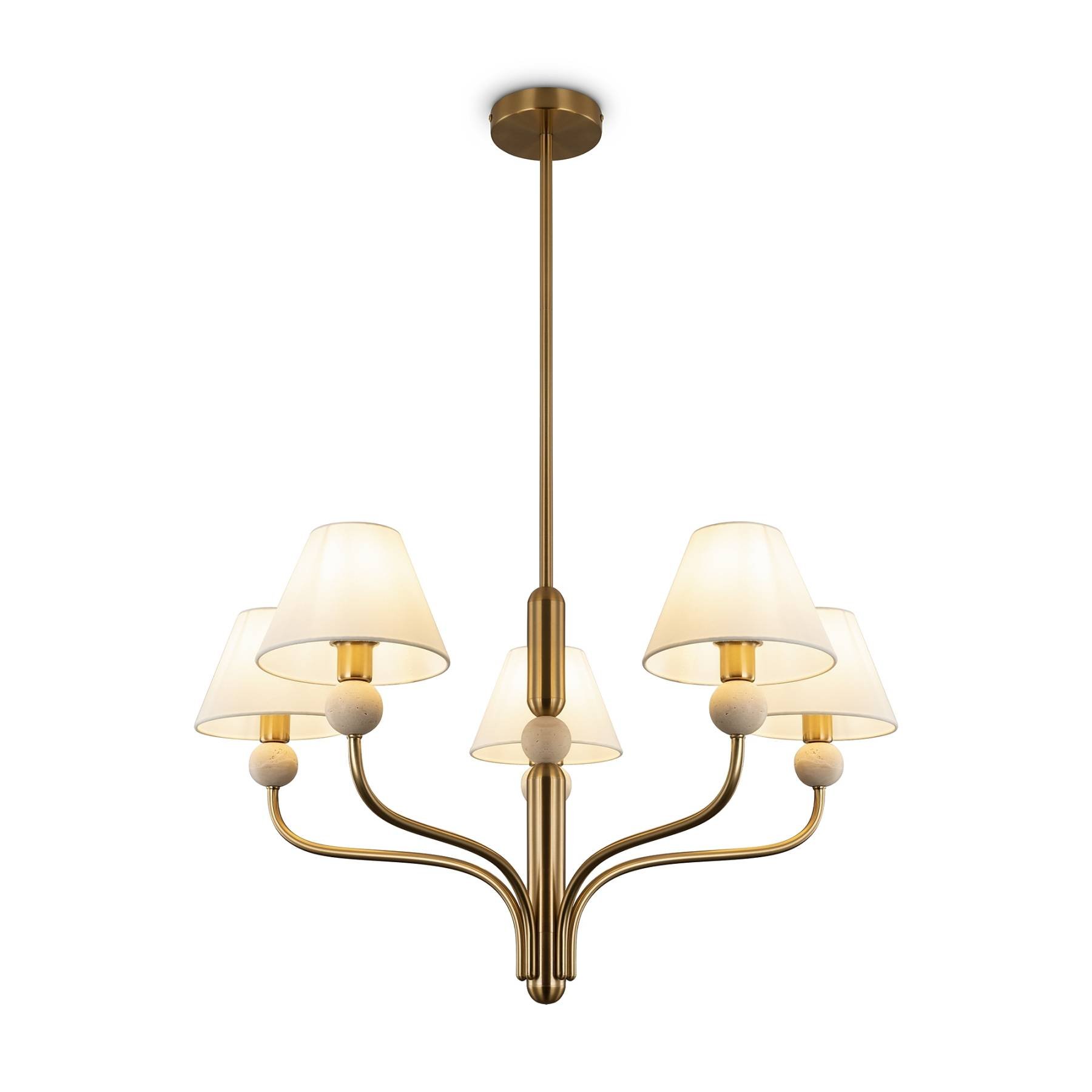 FR2058PL-05BS Люстра на штанге Freya Aurelia FR2058PL-05BS