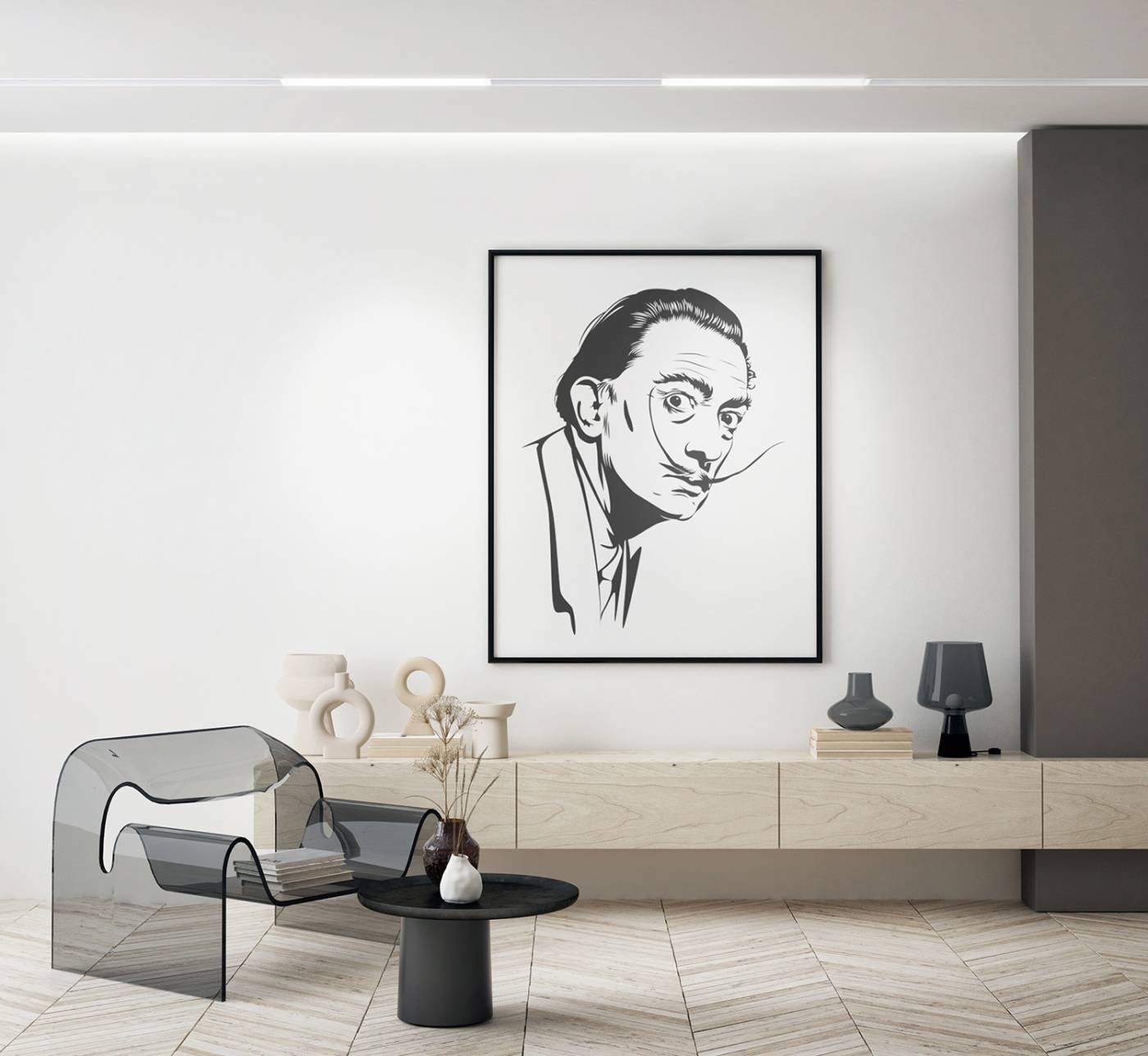 DK8005-WH Трековый светильник Denkirs Smart Linear DK8005-WH