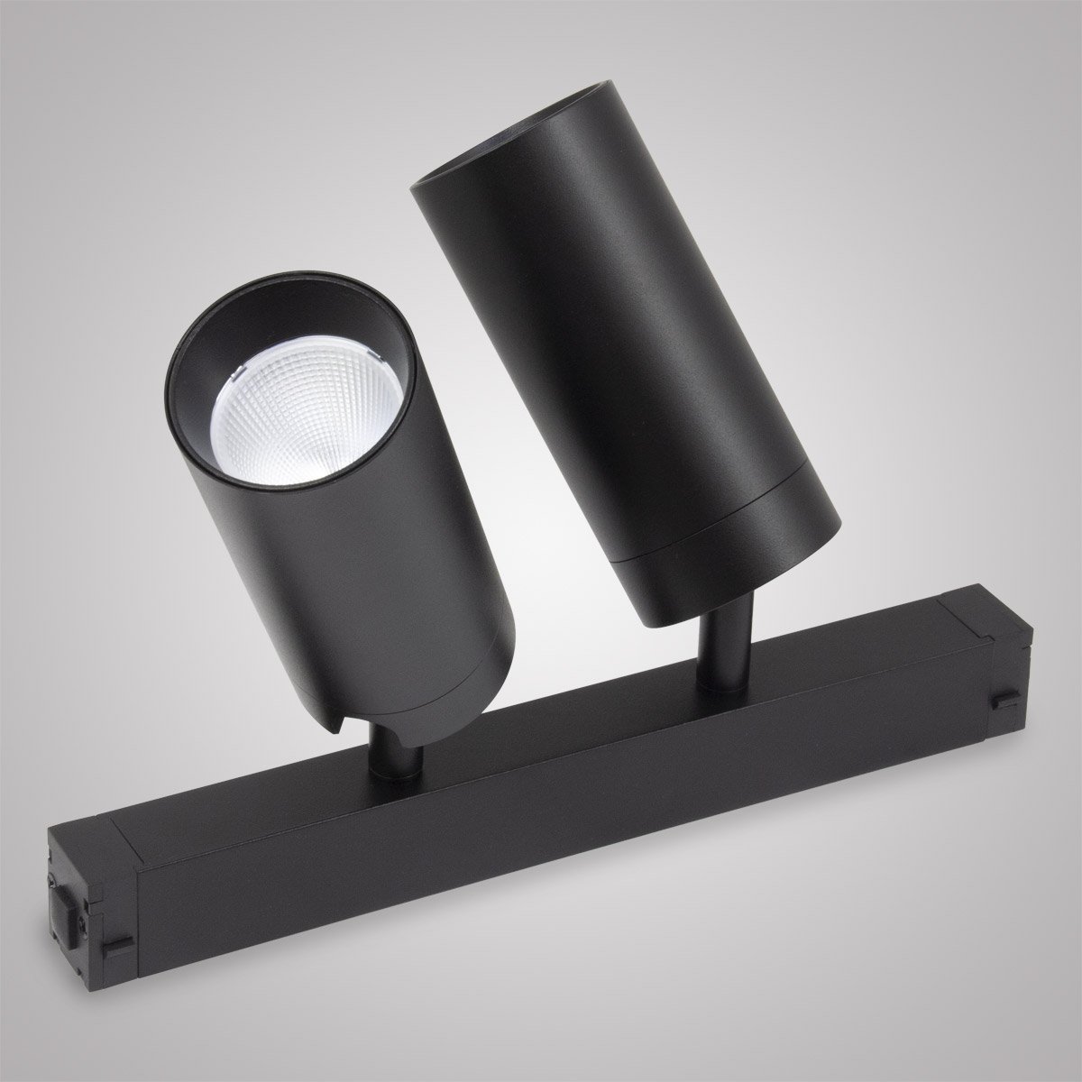 Трековый светильник AM Group Smart cylinder AM528 BK-220V-2X10W SMART