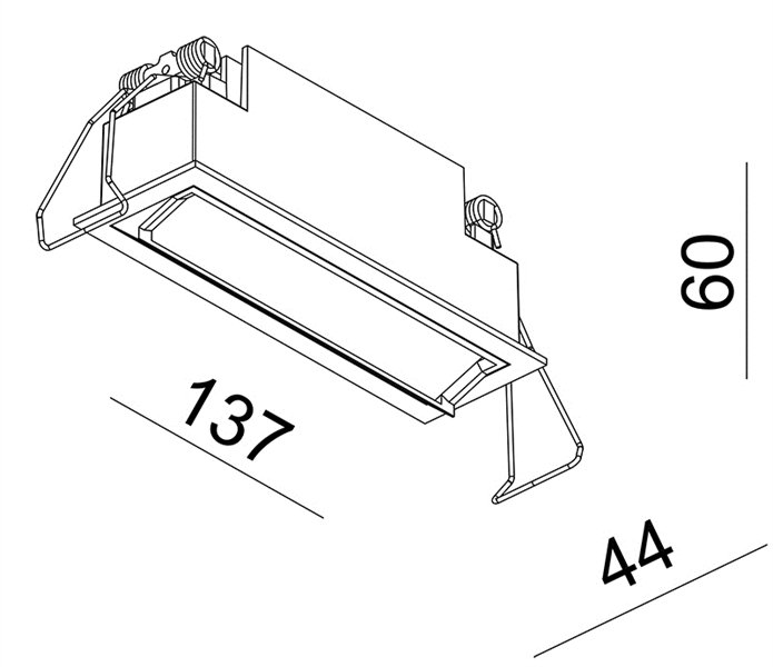 Встраиваемый светильник Deko-Light Ceti 5 563006
