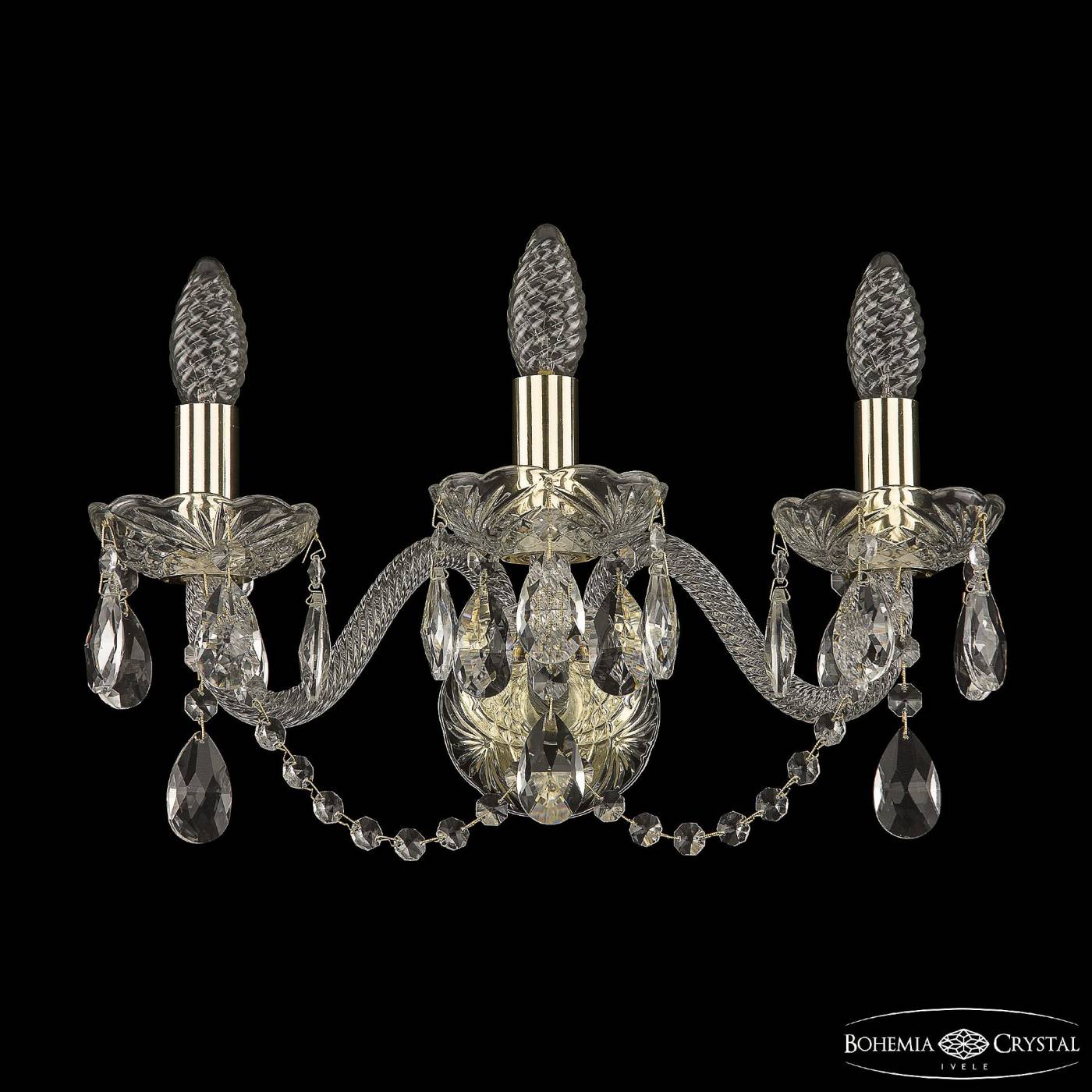 101B/3/165 G Настенное бра Bohemia 101 101B/3/165 G