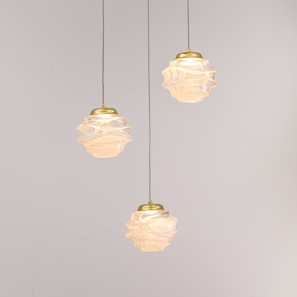 MD25030003-3A gold/clear Светильник подвесной Delight Collection MD25030003 MD25030003-3A gold/clear
