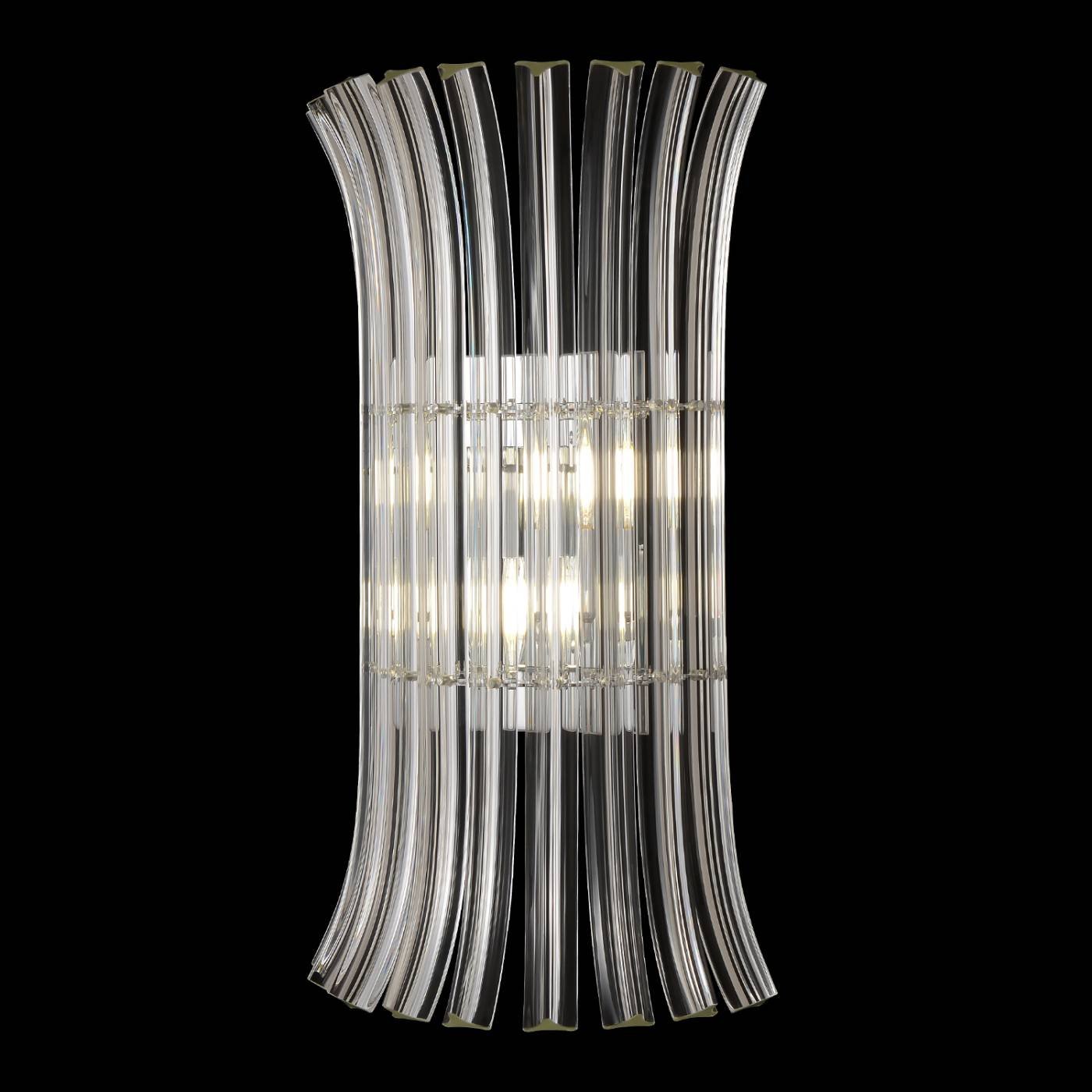 Бра настенное CASCADA Crystal Lux CASCADA AP2 CHROME