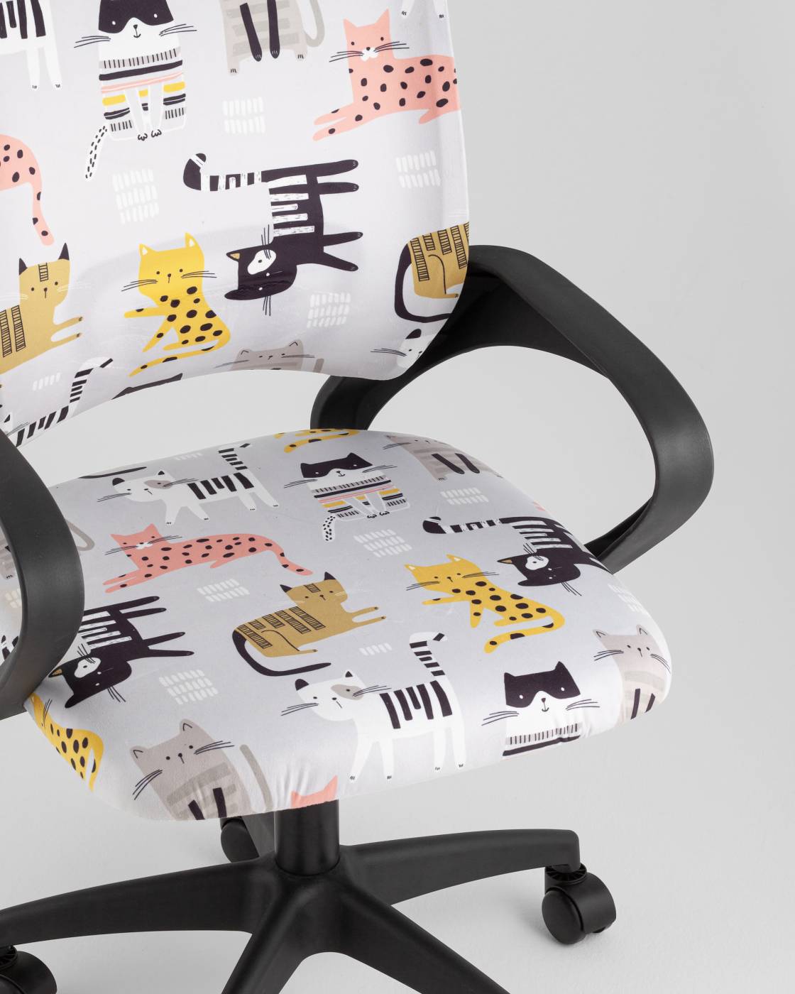 Офисное кресло Stool Group OUE-2501C Blue Cats