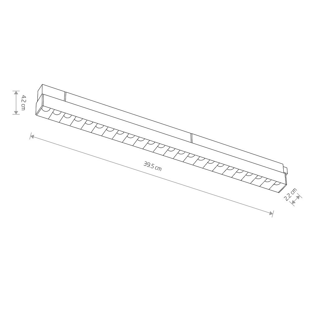 10150 Трековый светильник Nowodvorski Focus Led 10150