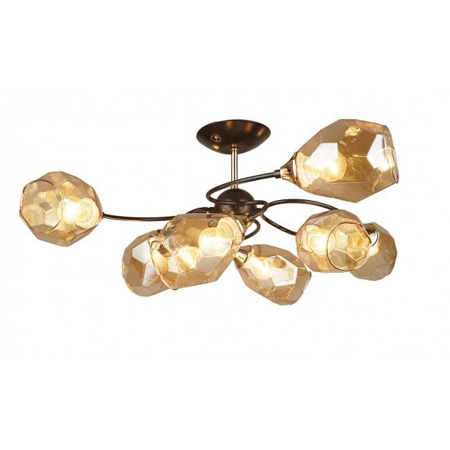 MD.4249-8-S-COFFEE+FGD Потолочная люстра IMEX MD.4249-8-S-COFFEE+FGD