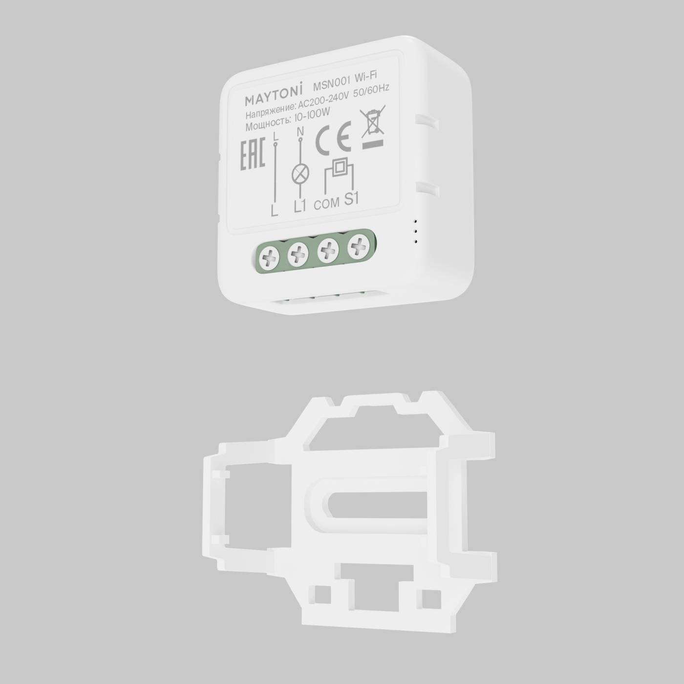 Wi-Fi выключатель одноканальный (без нуля) Maytoni Wi-Fi Модуль MSN001