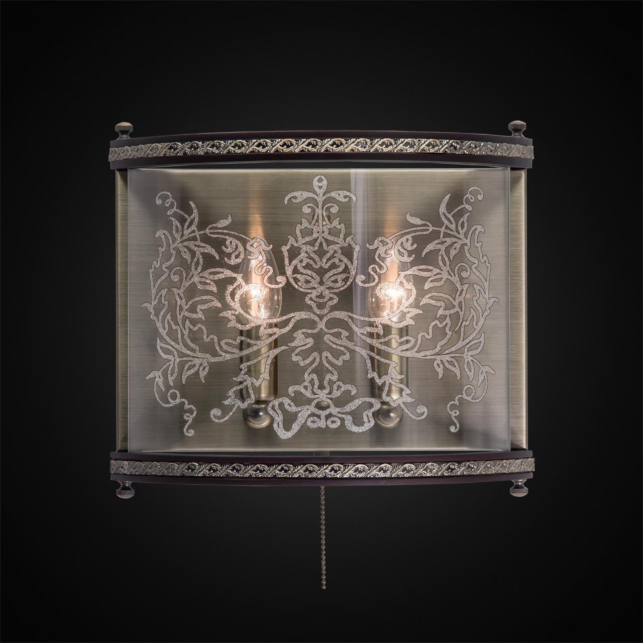 Настенное бра с выключателем Citilux Версаль CL408323R