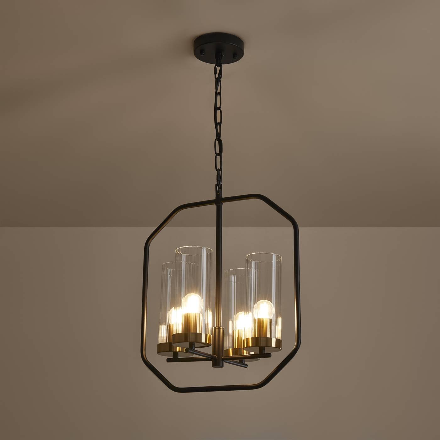 FR5524PL-04BBZ Подвесная люстра Люми / Lumi Freya FR5524PL-04BBZ