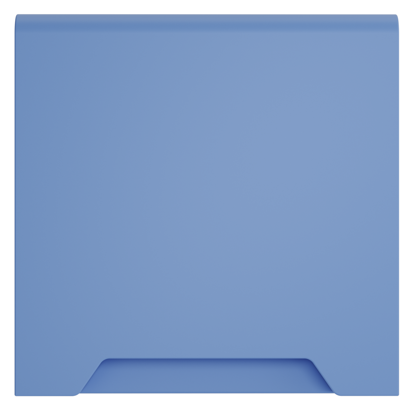 Накладка для розетки с заземлением, защитными шторками и крышкой, S70 (деним)