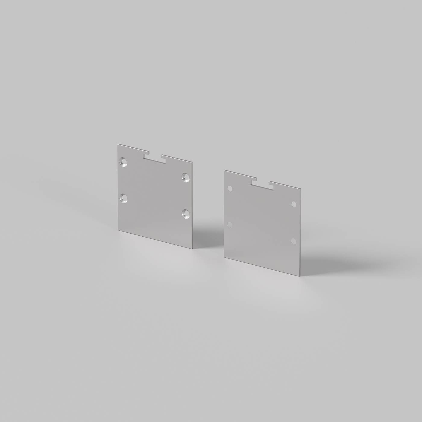 Комплект заглушек (для профиля 35х35) 2 шт., Maytoni Накладной-подвесной профиль 642037