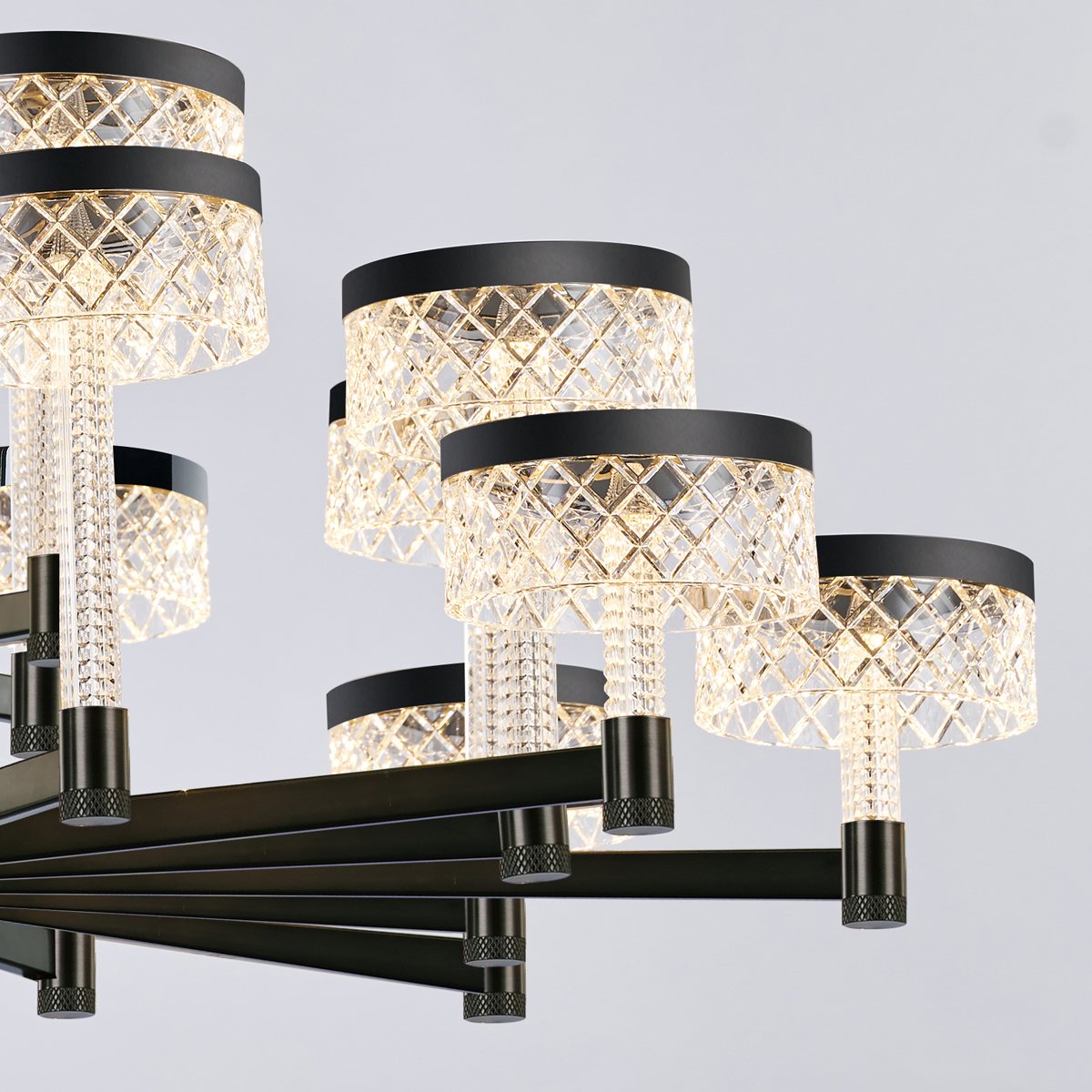 Подвесная люстра Delight Collection Diamond cut MD21020075-20A matt black