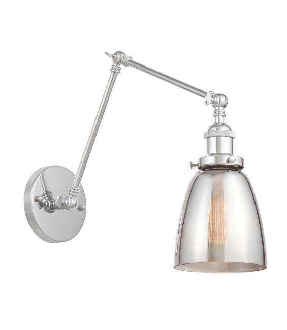 LDW 6800-2 CHR+GY Настенное бра Lumina Deco Fabi LDW 6800-2 CHR+GY