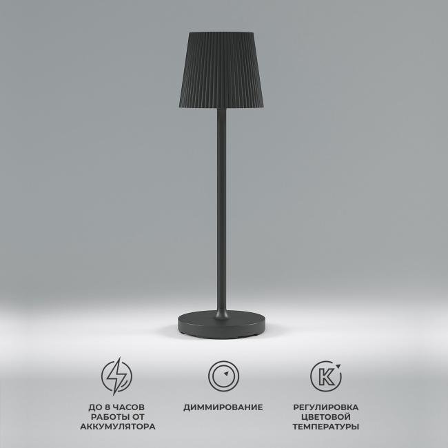Настольная лампа Elektrostandard Mist Mist черный (TL70220)