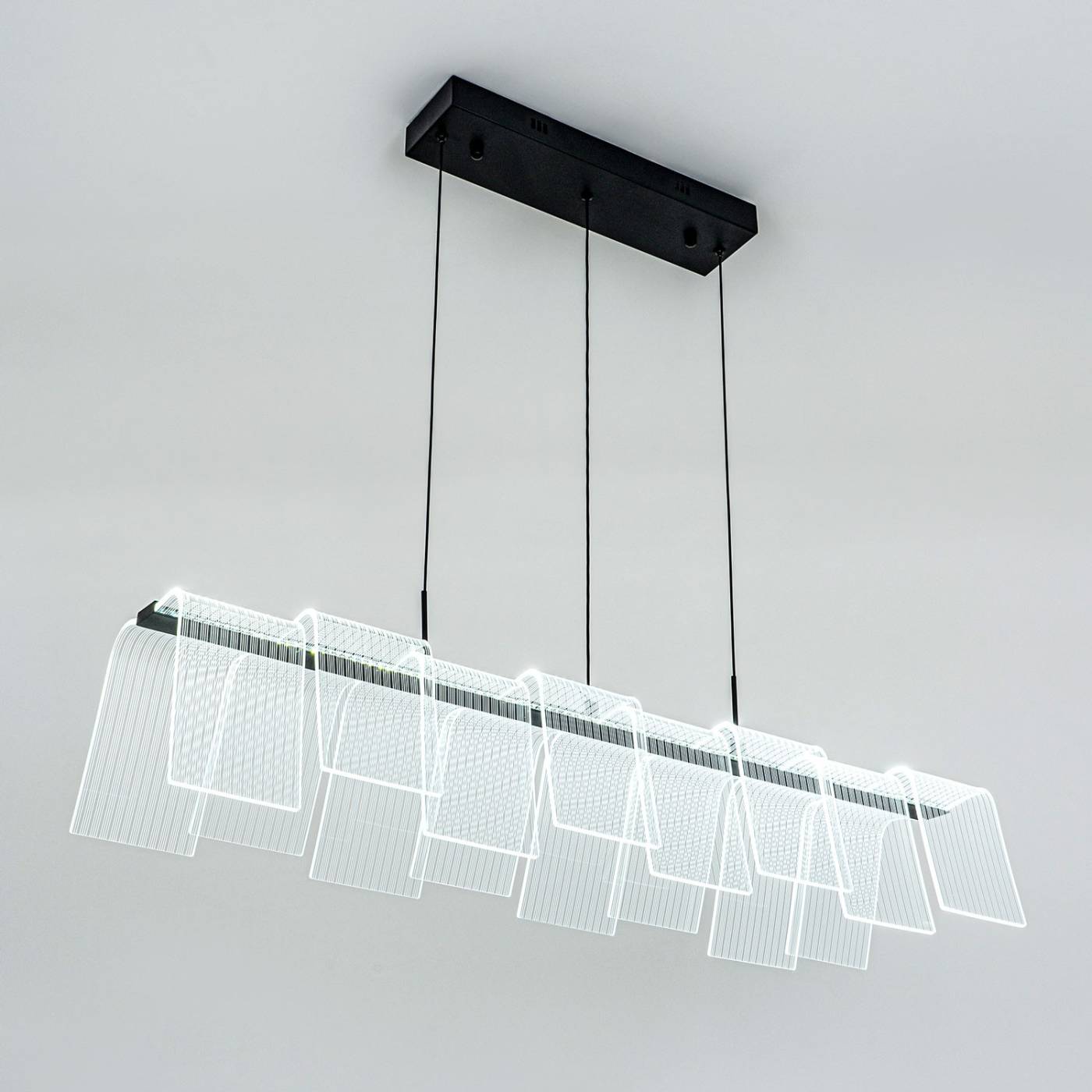 L7709-970 BK Подвесная люстра L LED4U L7709-970 BK